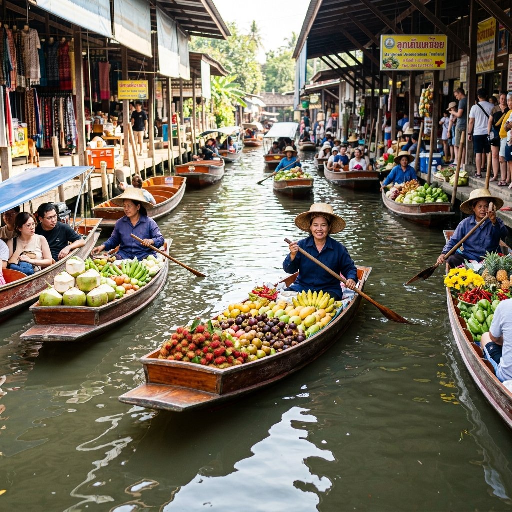 Floating Market & City Tour